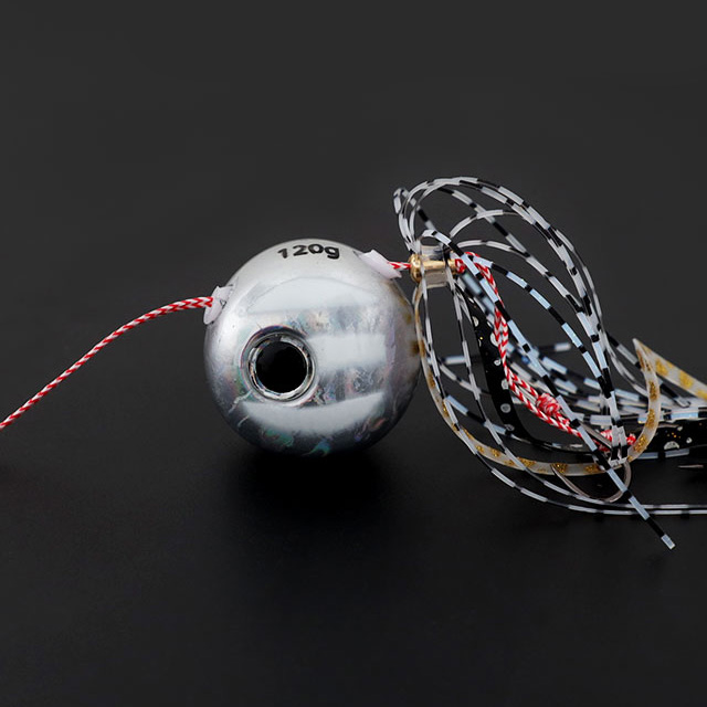 쿠미 참돔 유동식 타이라바 헤드 스커트 세트 레드, 180g - 상세 이미지 5