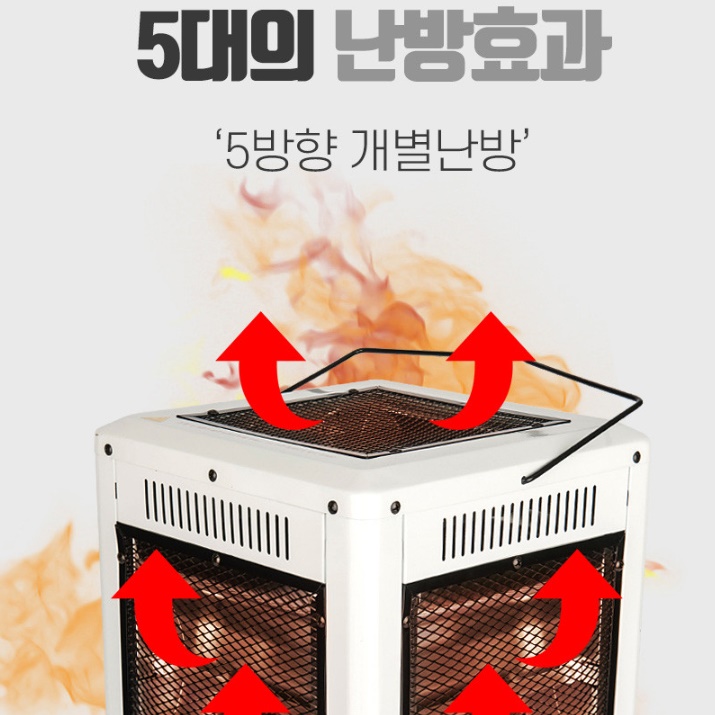 오면 난로 미니전기난로 가정용난방기구 사무실 온열기