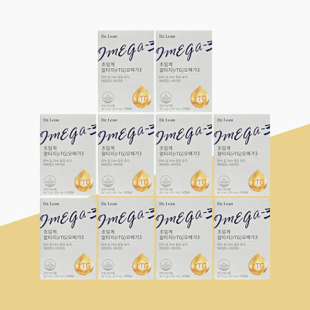 닥터린 초임계 알티지 오메가3 1025mg x 30캡슐 x 10박스 식물성캡슐 rTG형