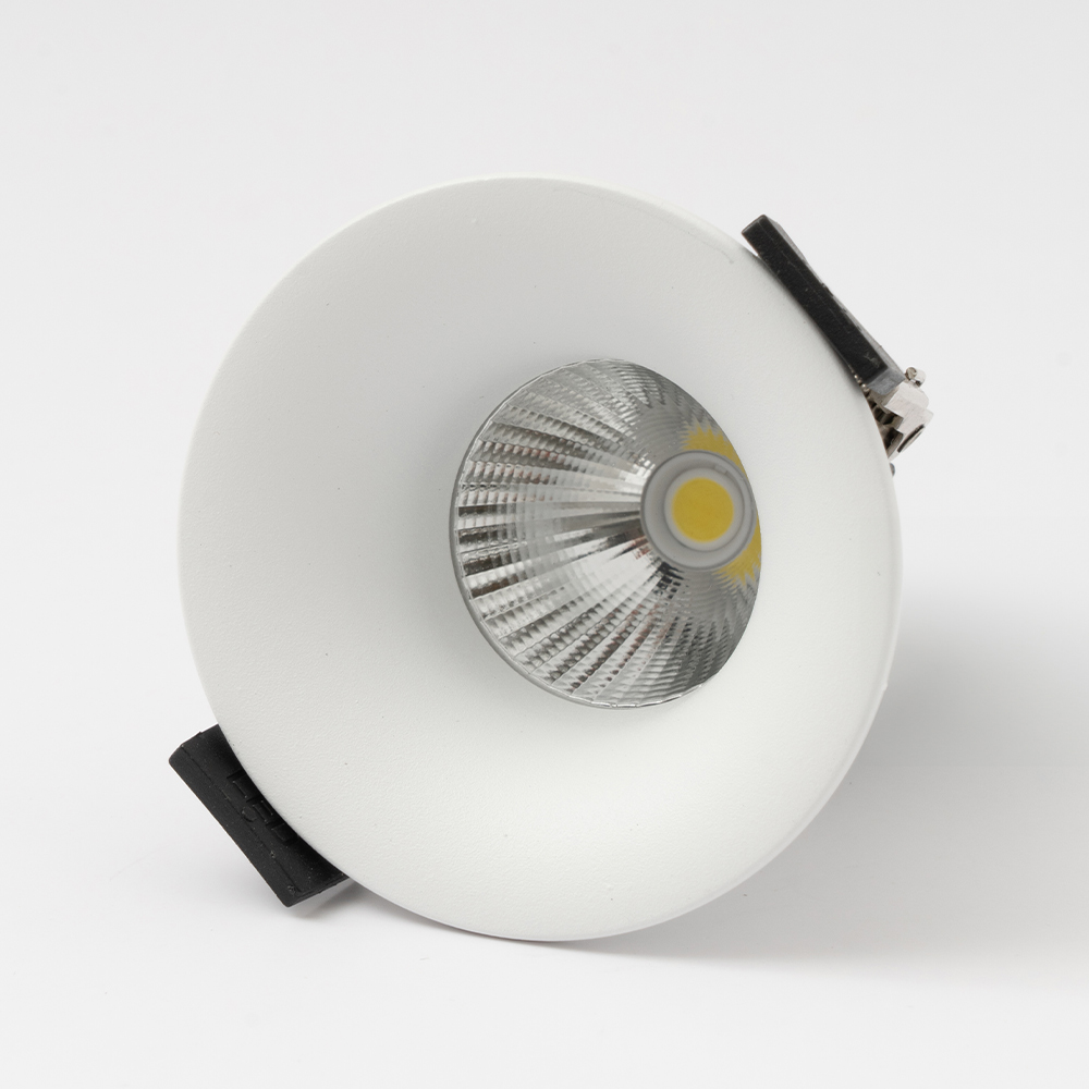 COB 다운라이트 5W 55mm(2인치) 일반 집중형 전구색 3000K 움푹 매입등 호른