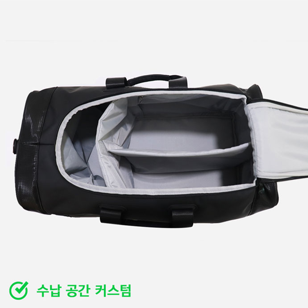 요넥스 배드민턴 테니스 가방 보스턴백 보스톤백 스포츠가방 2025 최신상 블랙 - 상세 이미지 3