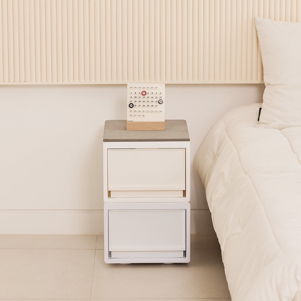 데일리 미니 서랍장 플라스틱 모듈 수납장