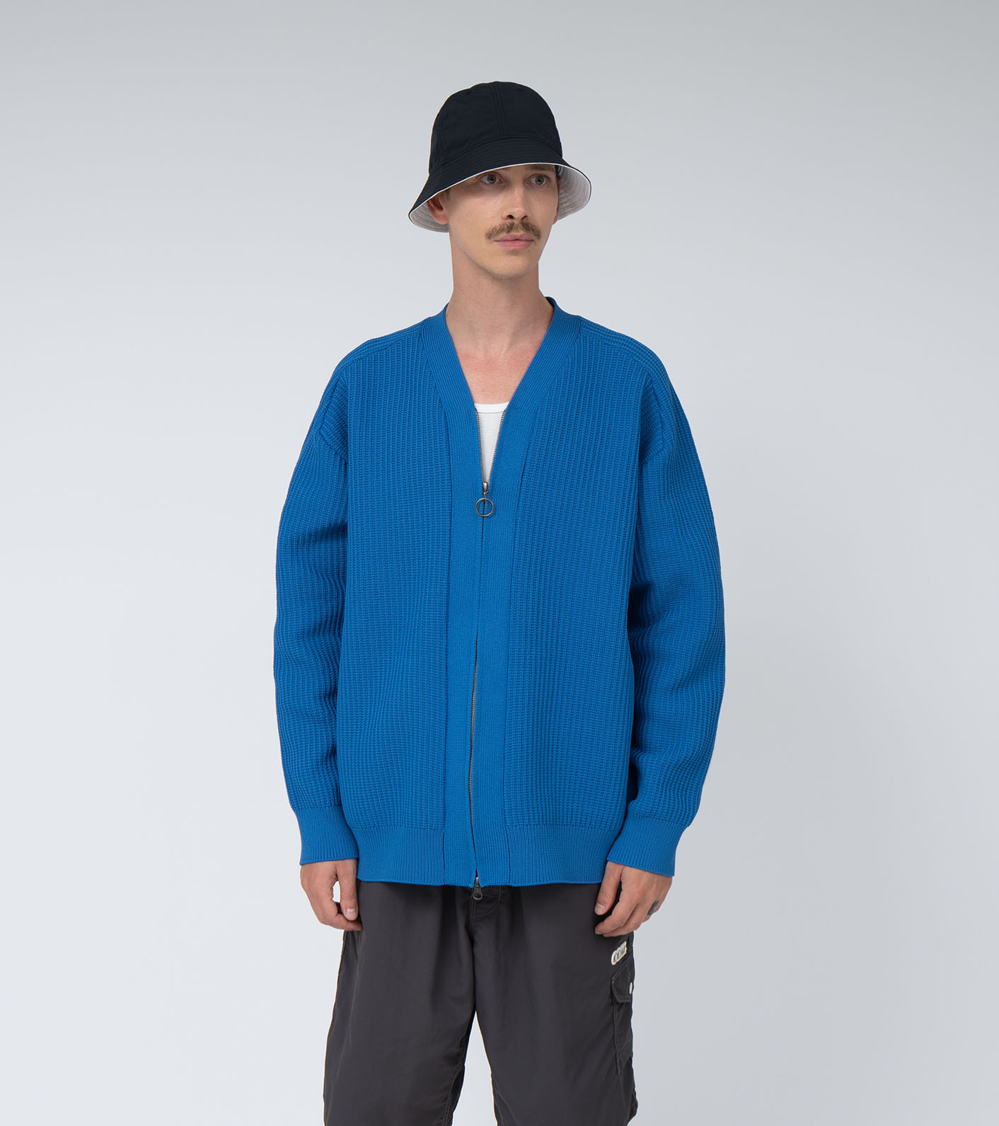 나나미카 nanamica 5G Zip Cardigan 5G 집 가디건 25SJ007 - 상세 이미지 2