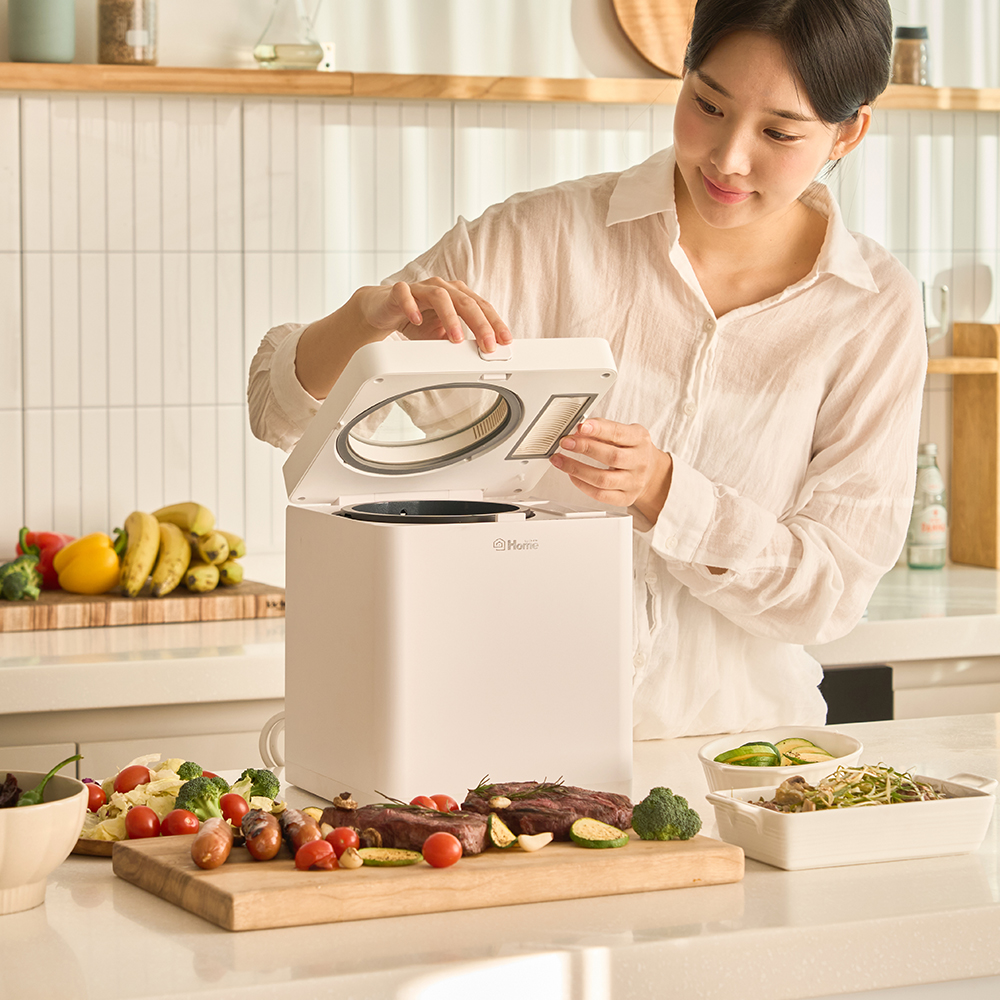 리쿡 음식물 처리기 2.5L 가정용 음식물 쓰레기 분쇄기 건조기