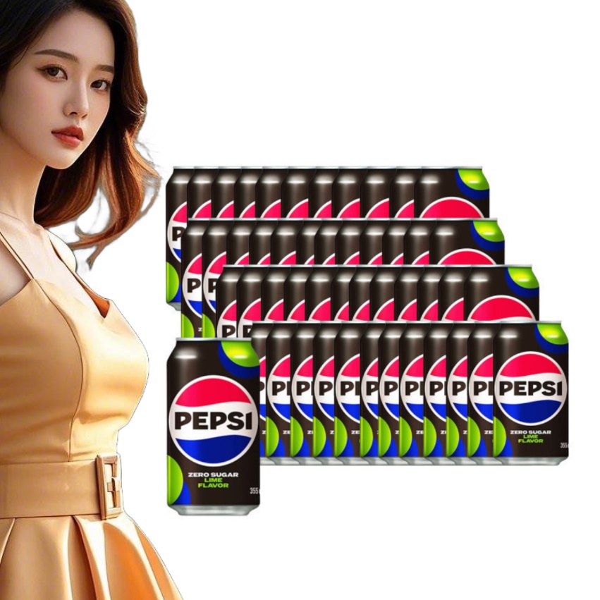 펩시제로 라임 355ml 48캔 제로슈거