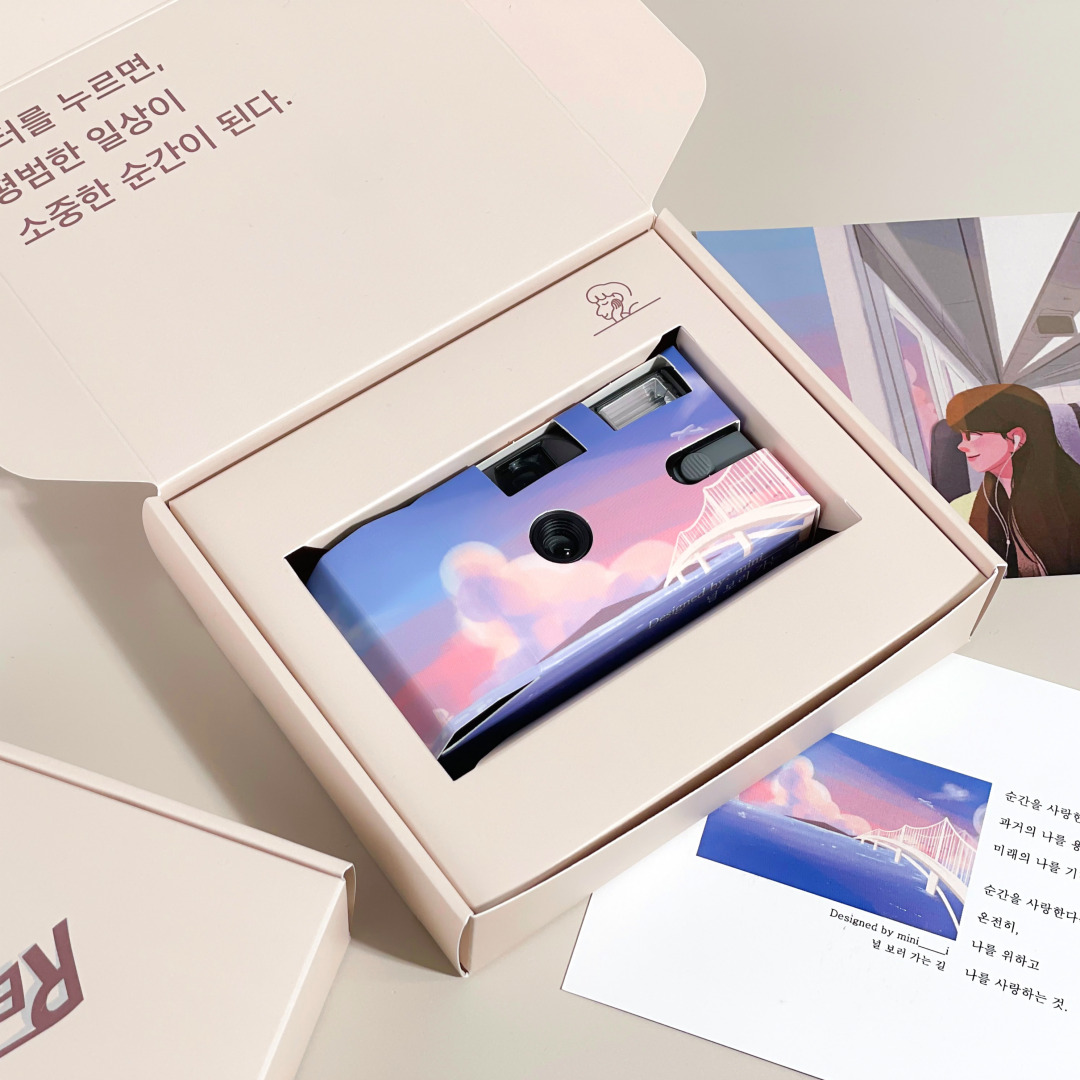 [엽서세트] 감성 필름카메라 ISO400/27장, 컬러필름, 일회용 - 상세 이미지 2