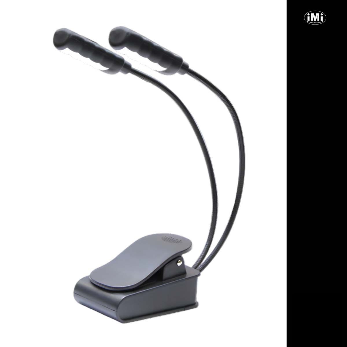 LED 보면대 조명 8구 라이트 악보조명 클립형 북라이트 IMI LED-8BL 상품 이미지