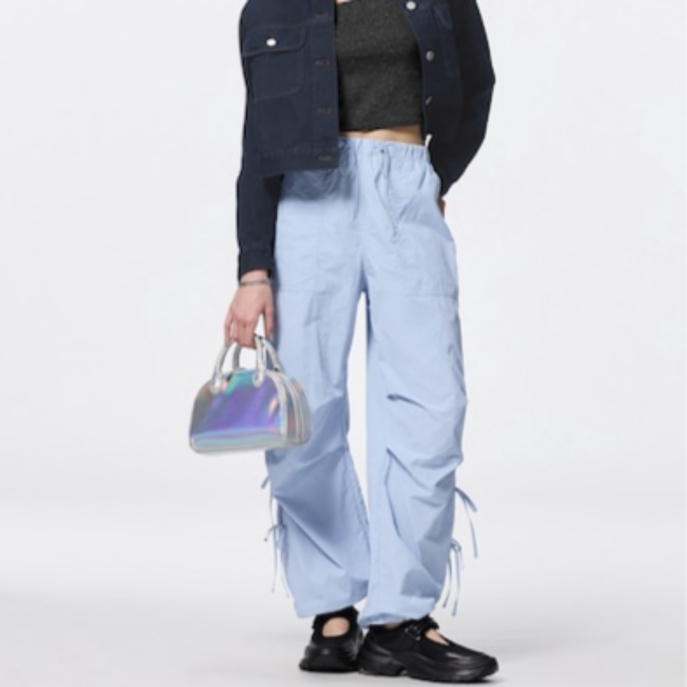 지유 바지 테크 풀 온 팬츠 356236 (2월 하순 판매 예정) - 상품 이미지