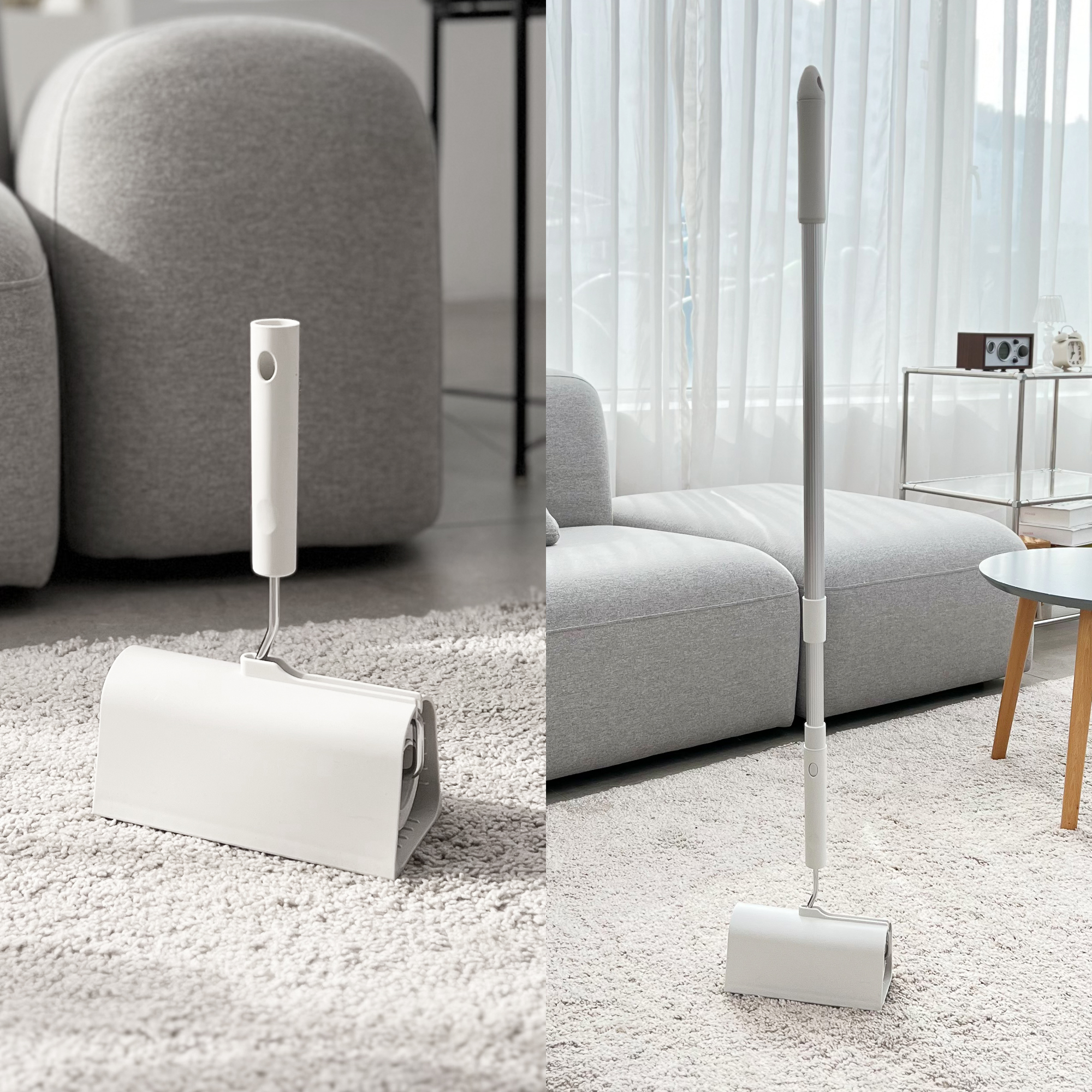 필굿리빙 필굿리빙 돌돌이 밀대 테이프 클리너 대형 롱돌돌이