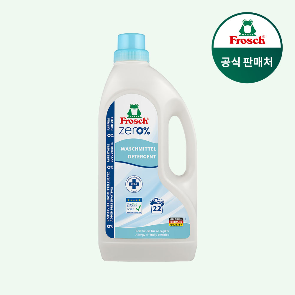 프로쉬 제로 세탁세제 1.5L, 1개