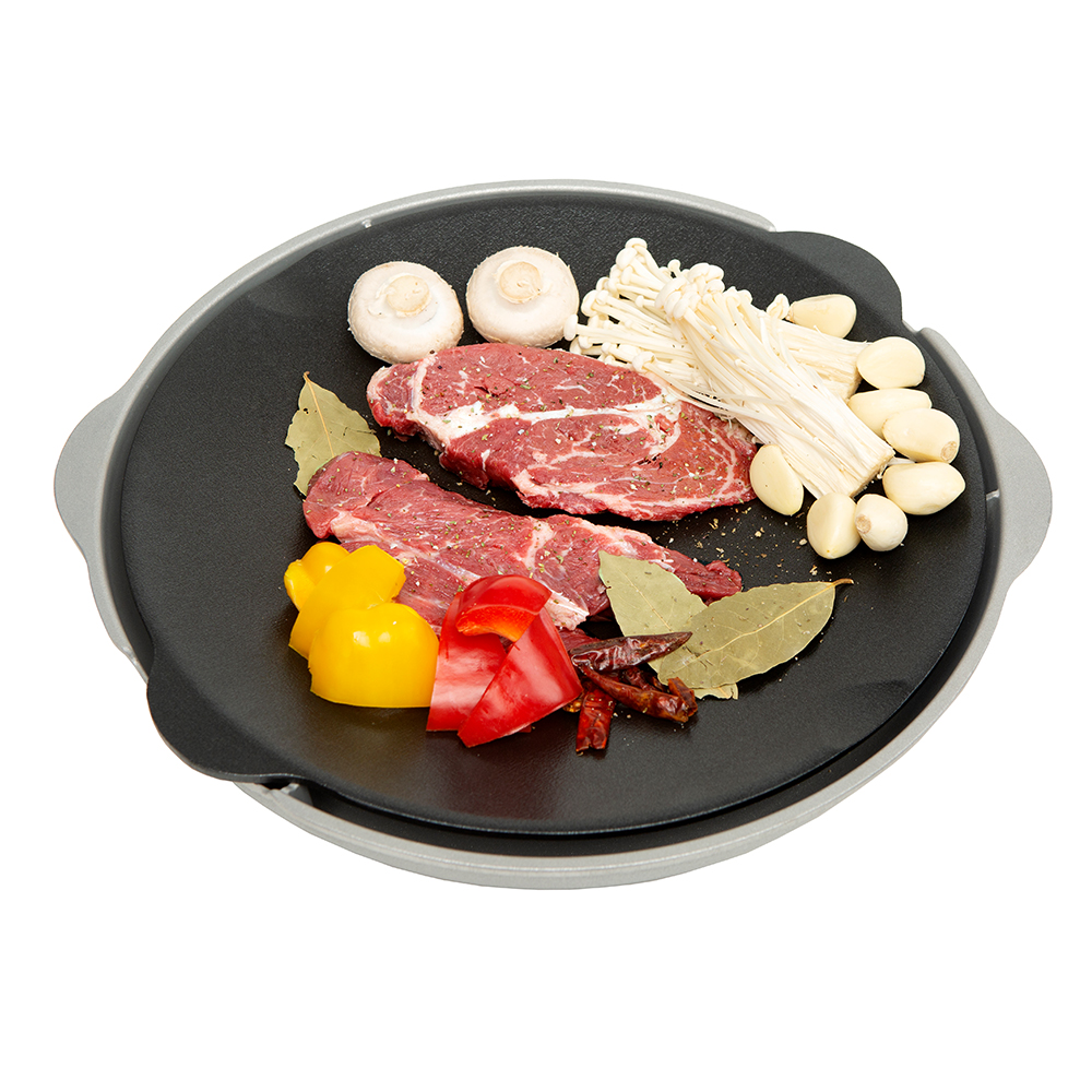 국산 2in1 대디스타 이고다 양면 그리들 솥뚜껑구이판 33cm 전용가방포함