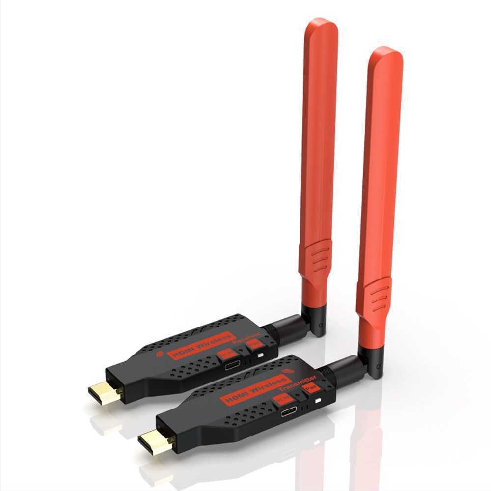 무선 HDMI 송수신기 고화질 비디오 전송 송신기1+수신기1 - 상품 이미지