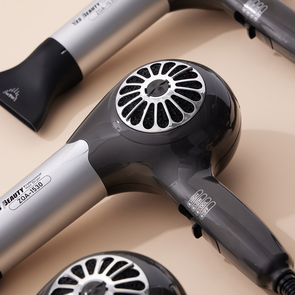 예스뷰티 드라이기 전문가용 미용실 가정용 경량 저소음 가벼운 미용학원 여행용 헤어드라이기 ZOA1530
