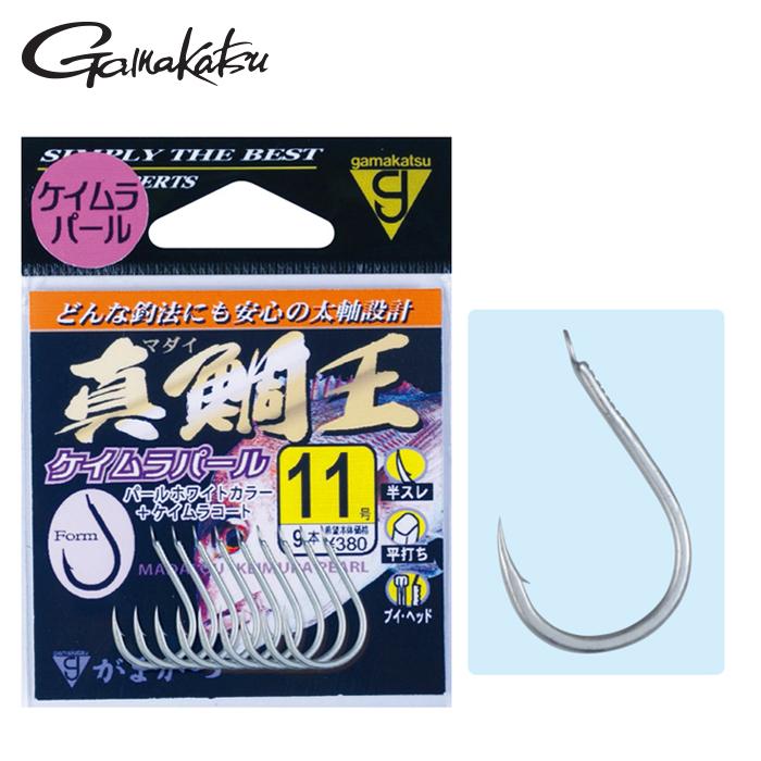 가마가츠 마다이왕 진조왕 케이무라 펄 컬러 참돔바늘 - 메인 이미지