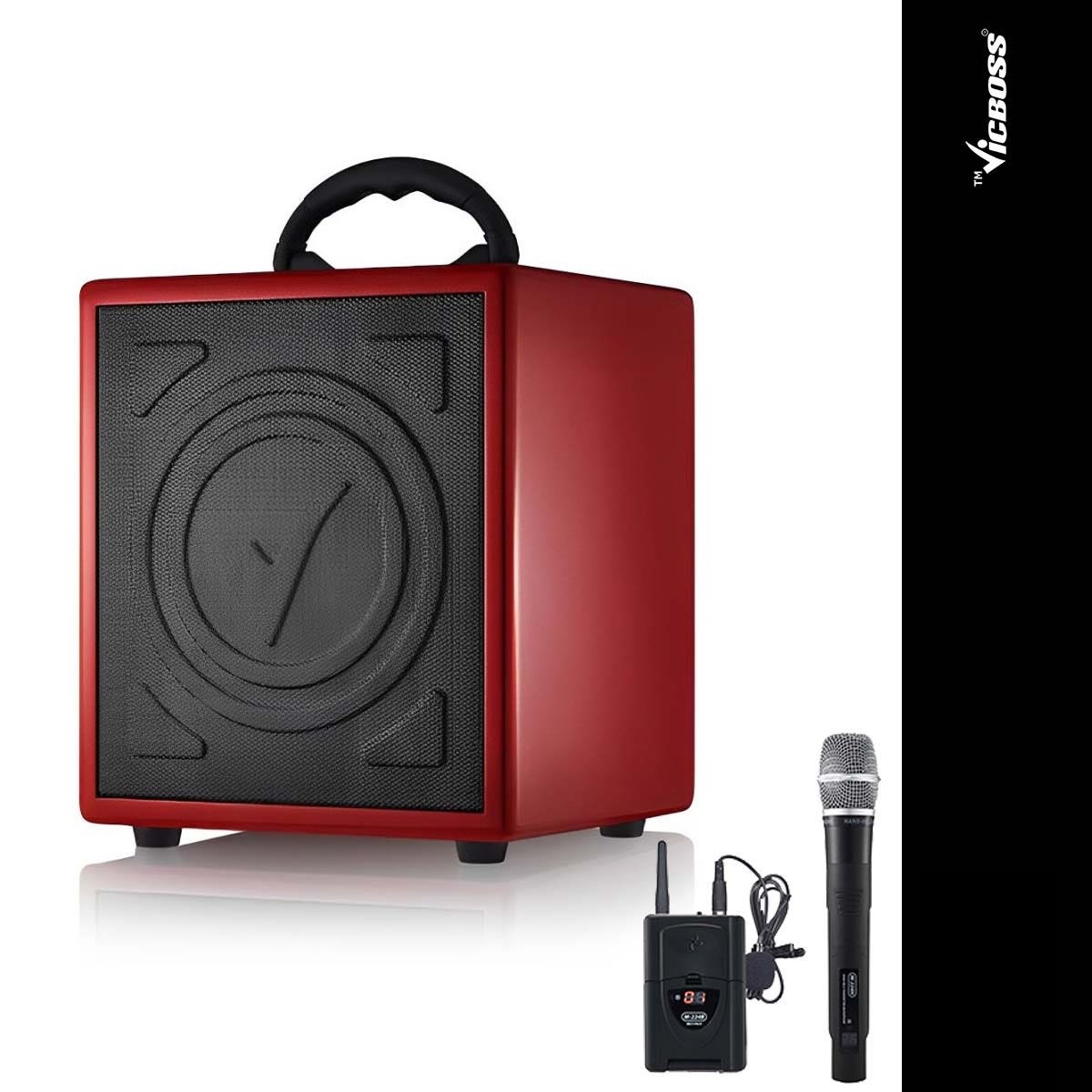 빅보스 선거용앰프 PWA-510N 30W 무선 앰프 마이크 세트 국산