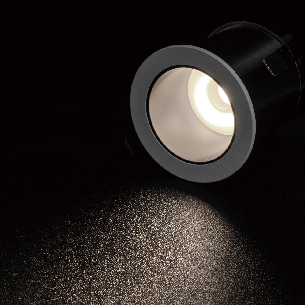 LED COB 35mm(1.5인치) 다운라이트 루톤 5W 플리커프리 안티글레어 DC타입 - 상세 이미지 3