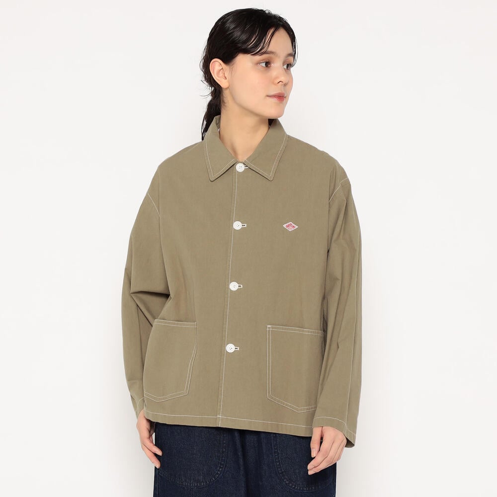 단톤 자켓 HORSE CLOTH SHIRT COVERALLS 25SS DNB251L101-0033 남녀공용 간절기 아우터 - 상세 이미지 2