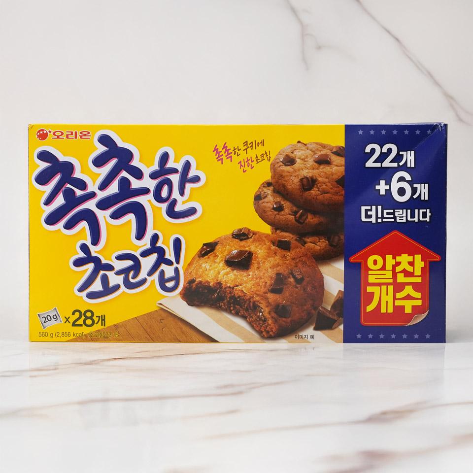 메가마트 오리온 촉촉한 초코칩 560G - 상품 이미지