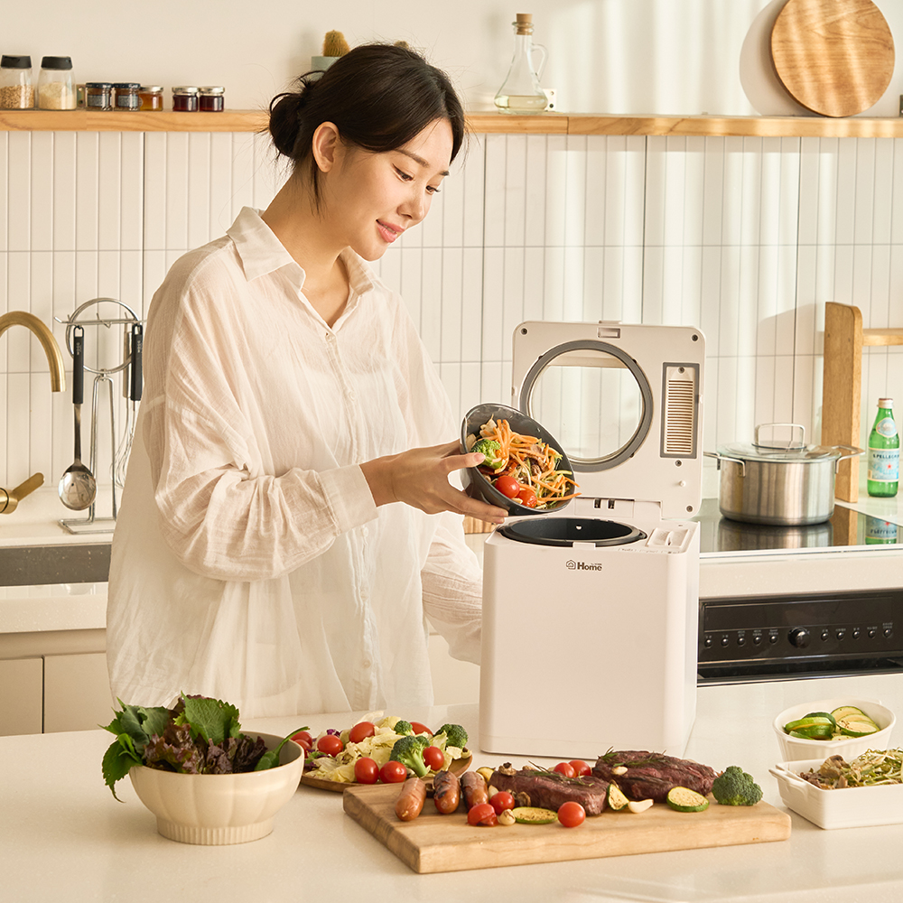 리쿡 음식물 처리기 2.5L 가정용 음식물 쓰레기 분쇄기 건조기