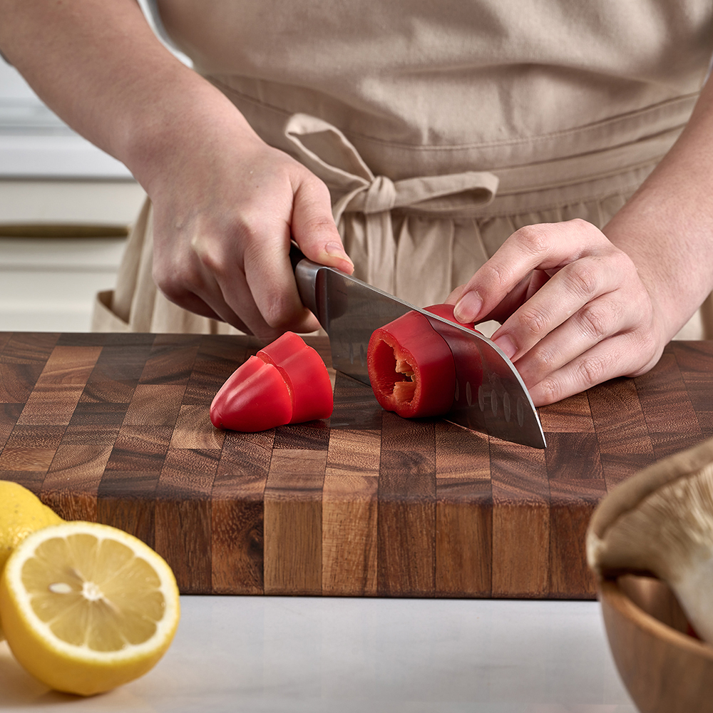 에비히슈테른 나무 원목 플레이팅 엔드그레인 도마 특대 48cm