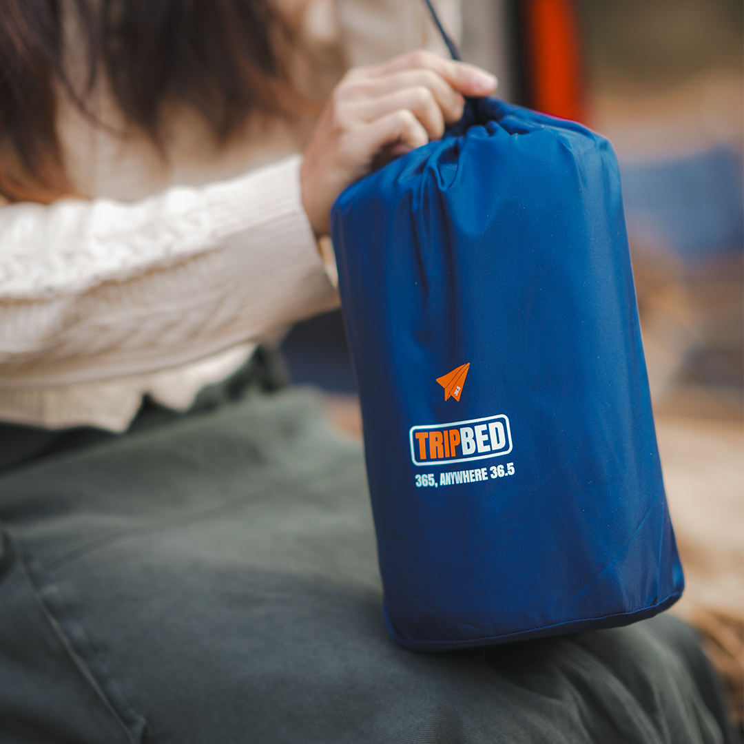 트립베드 오리지널 캠핑전기장판 여행용 카본매트 전기요