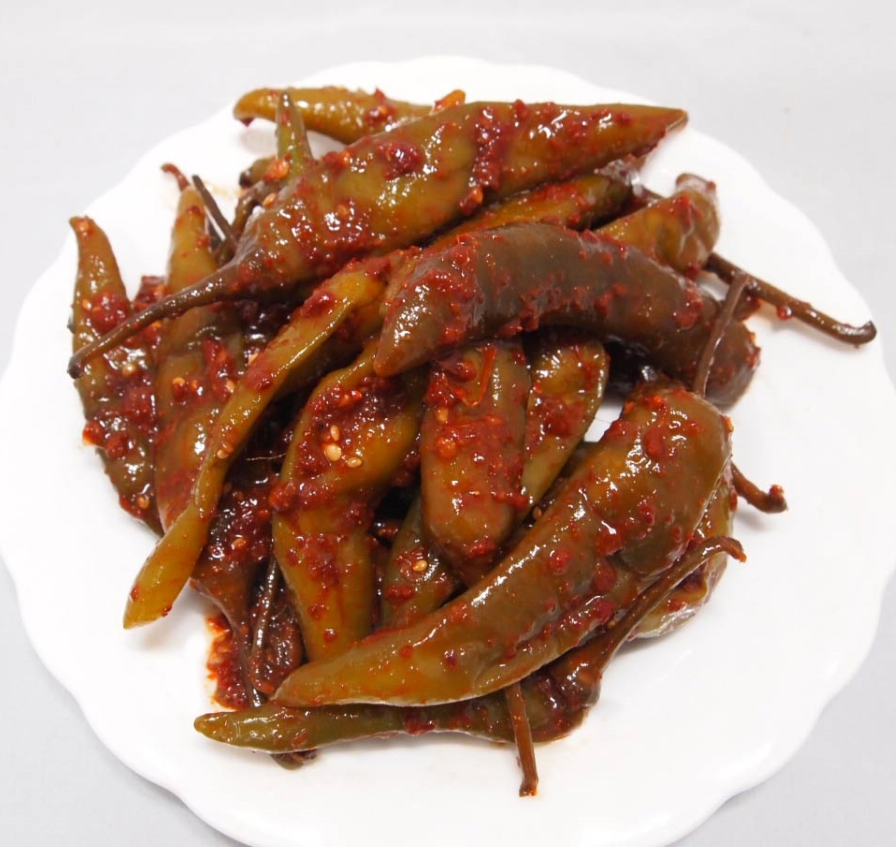 고추젓 고추젓갈 1kg 젓갈무침 양념반찬 밥반찬 - 상품 이미지
