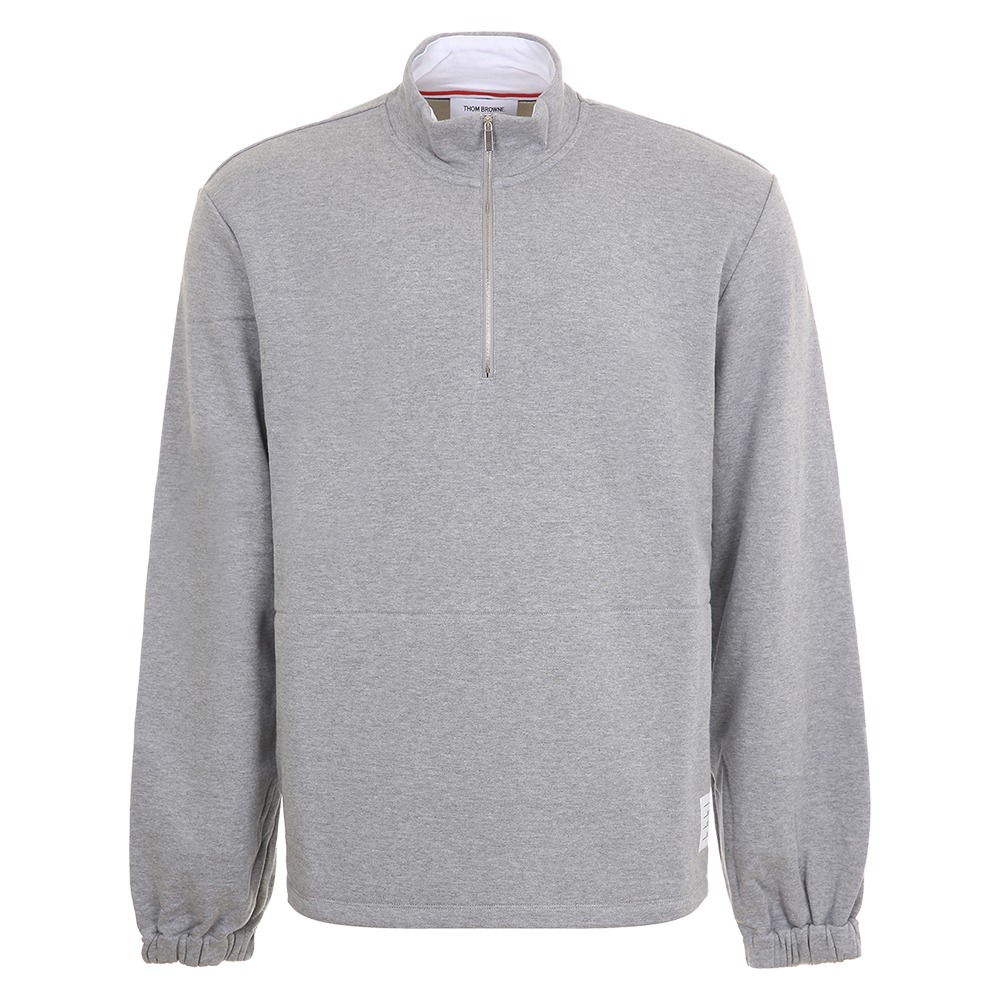 톰브라운 하프집업 맨투맨 MJT503A 03037 055 (2025 S/S) SIZE 3,4 - 상품 이미지