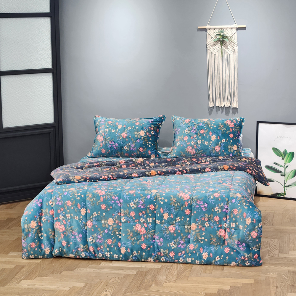 더베딩샵 카메오 밍크 극세사침구세트 3종