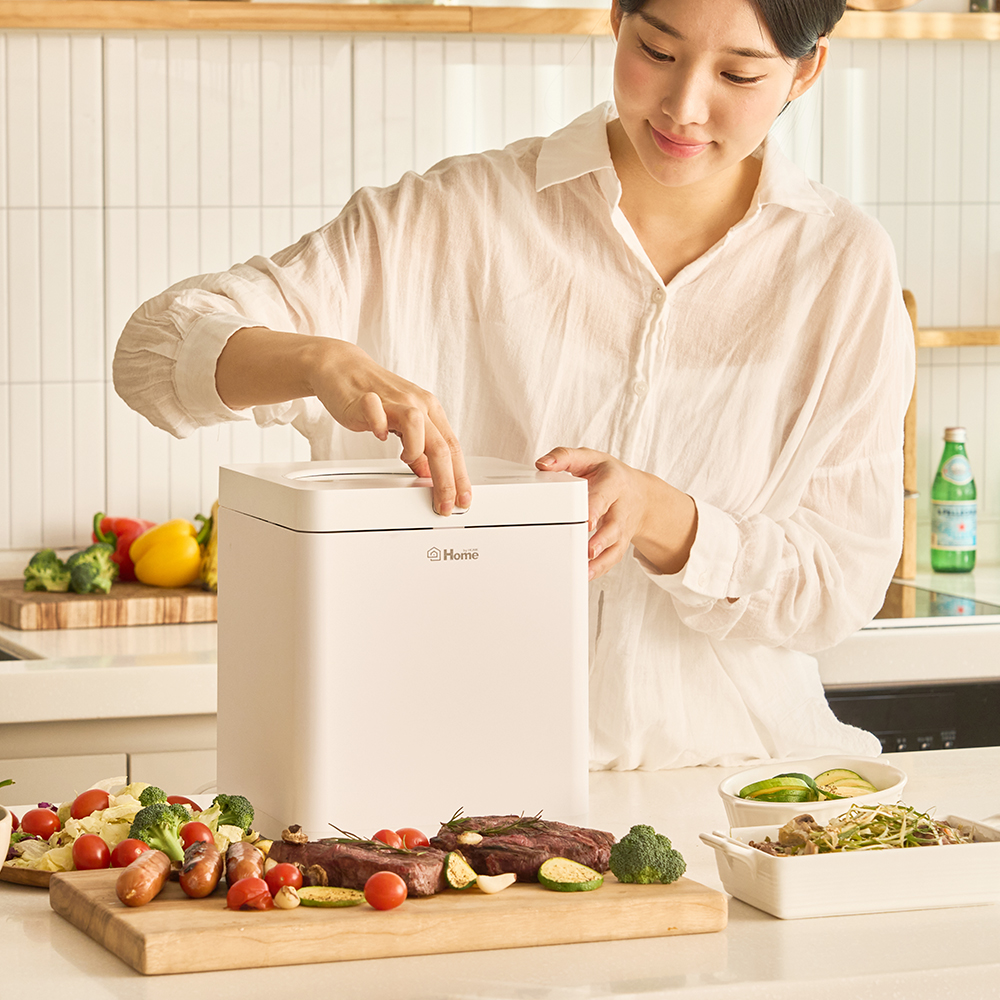 리쿡 음식물 처리기 2.5L 가정용 음식물 쓰레기 분쇄기 건조기