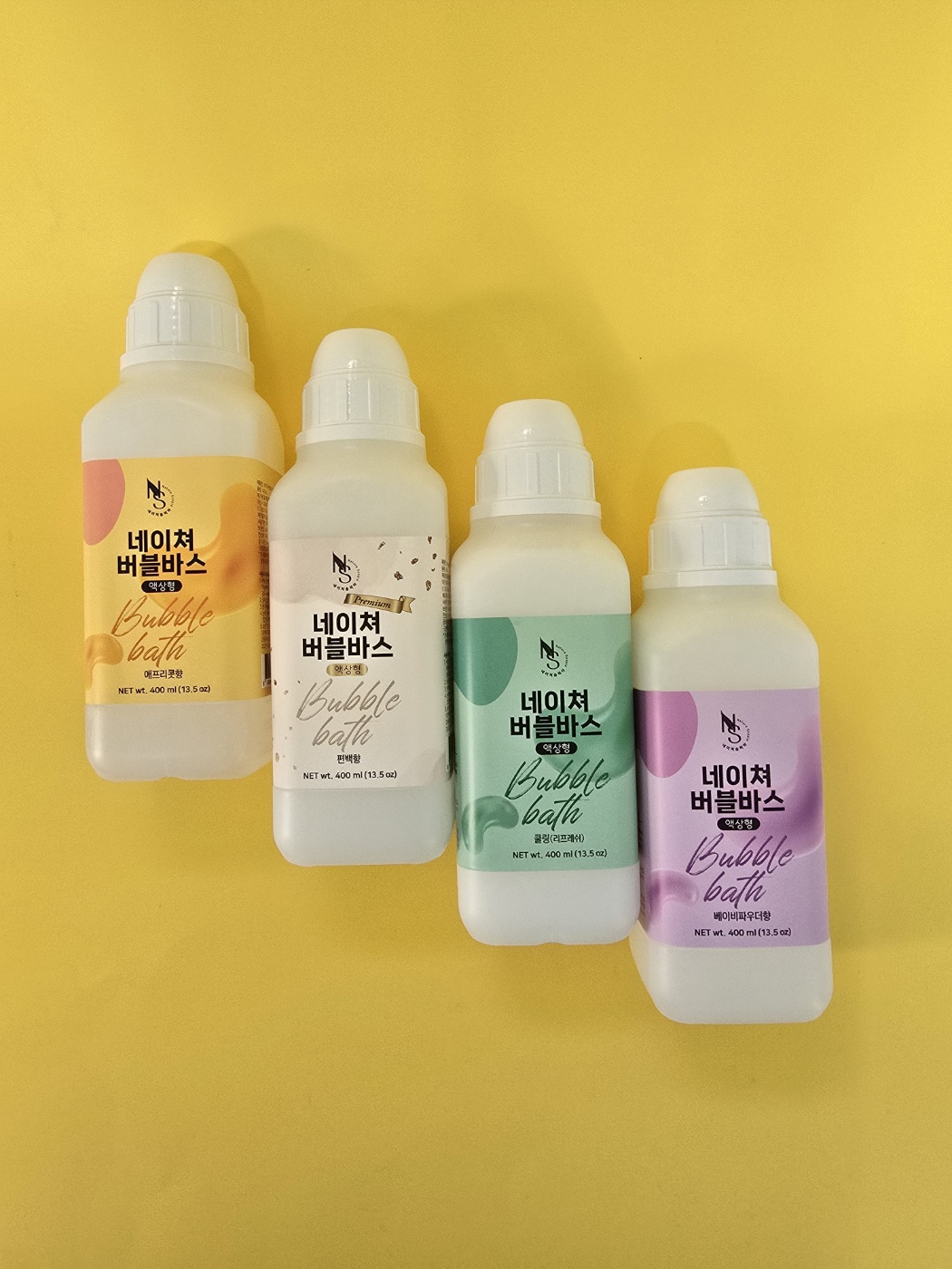 네이쳐버블바스 액상형 400ml 온가족 거품입욕제 - 상세 이미지 2