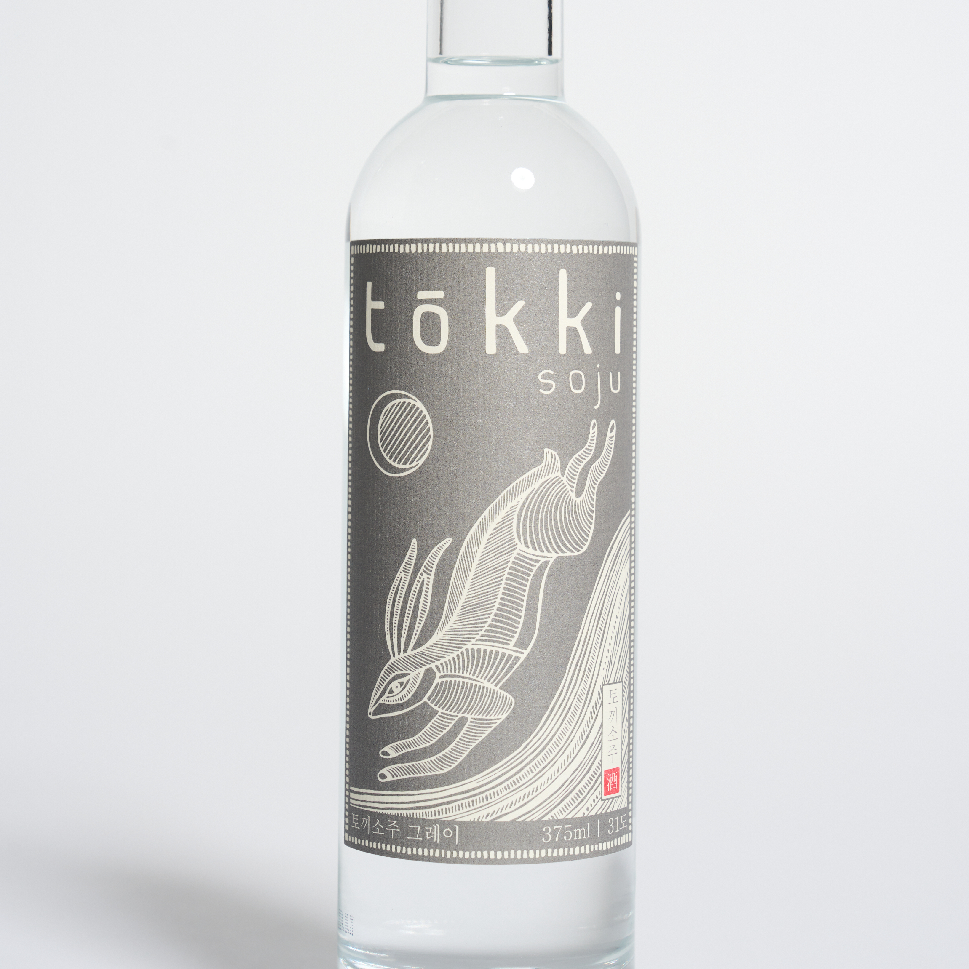 토끼소주 그레이 31도 375ml 브루클린소주 (쇼핑백 포함) - 상세 이미지 2