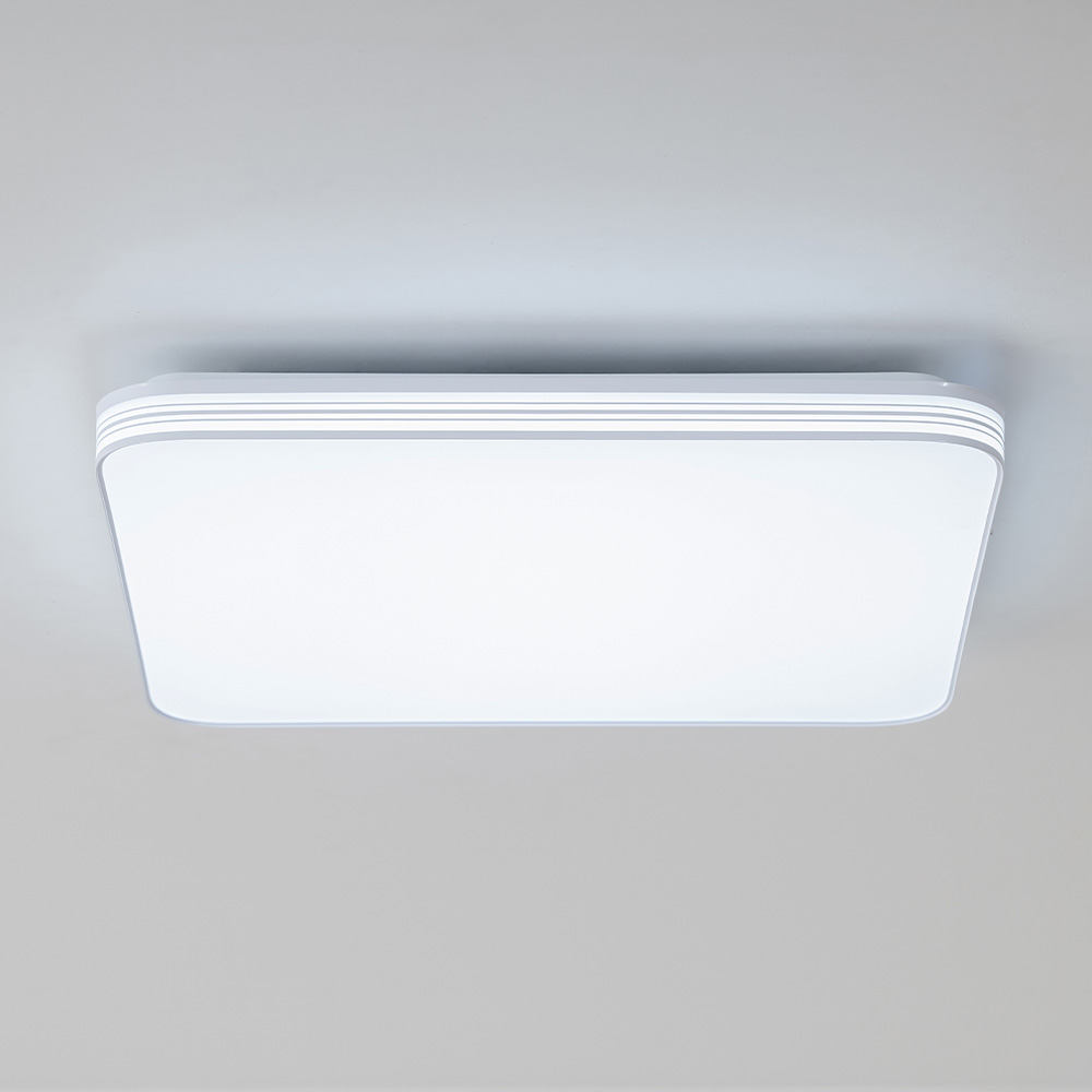 LED 방등 방조명 슬림하이엔 플리커프리 60W 삼성칩 인테리어 천장 거실 조명 - 상세 이미지 4