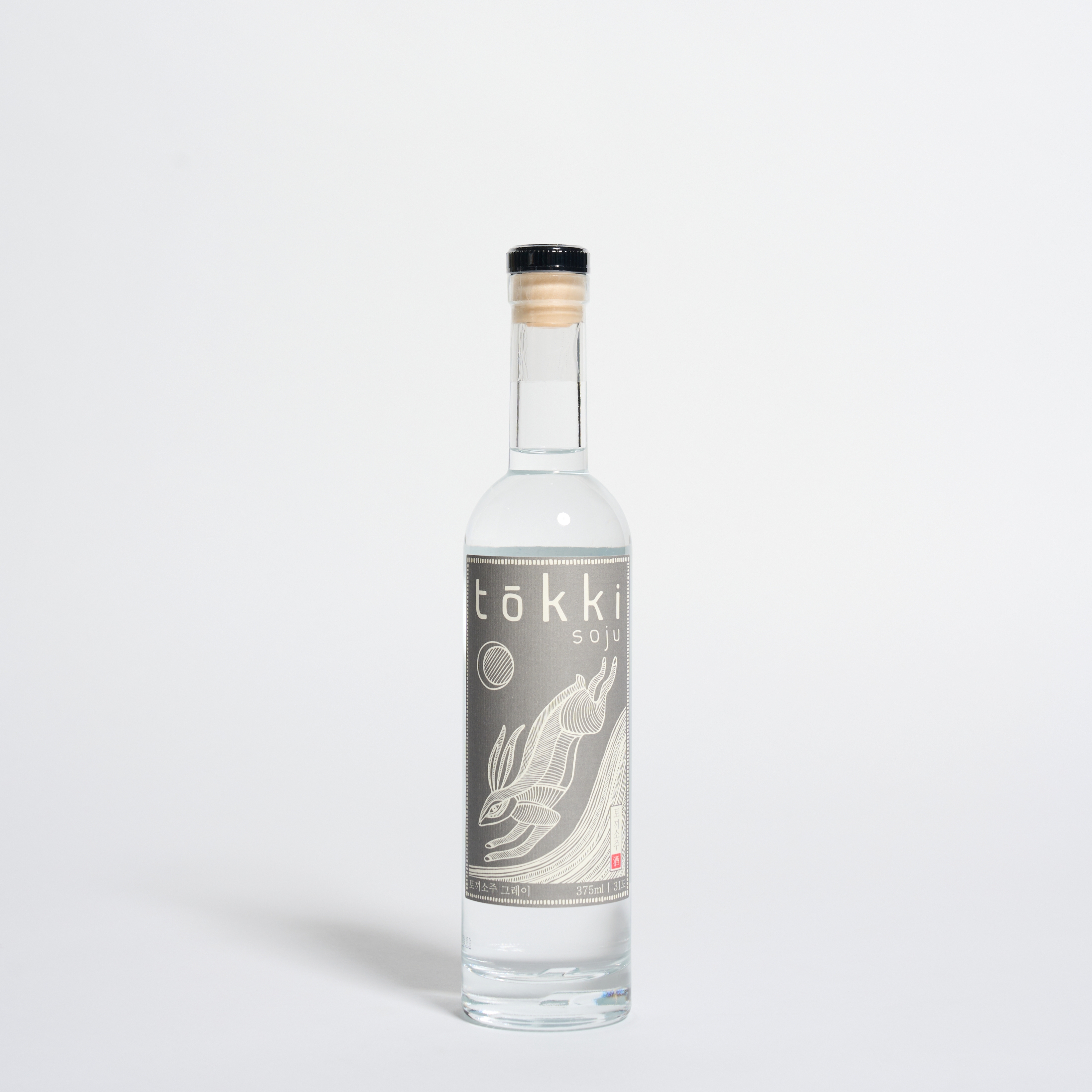 토끼소주 그레이 31도 375ml 브루클린소주 (쇼핑백 포함) - 상세 이미지 3
