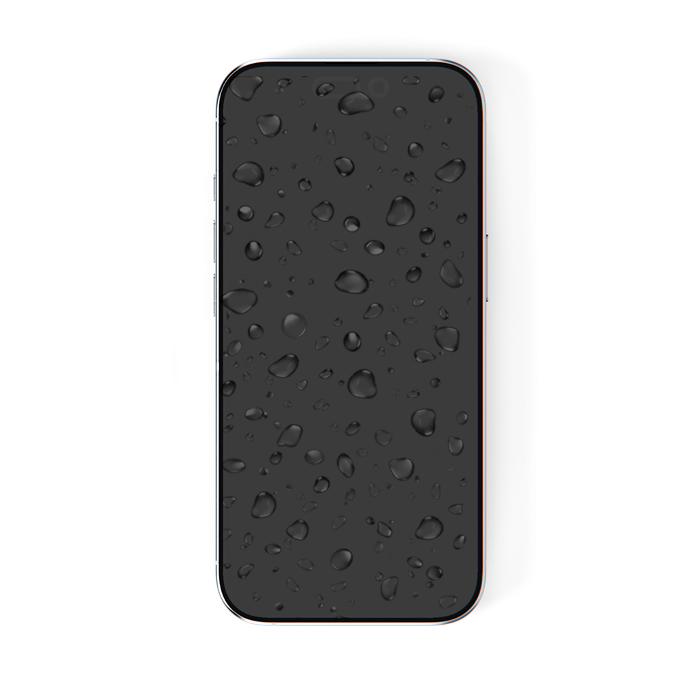 아이엠듀 풀커버 강화유리 액정보호필름 보호 필름 아이폰15, 2매입