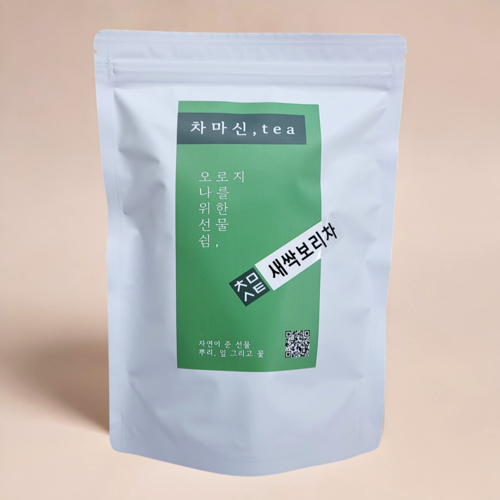 새싹보리차 50티백 카페인없는 마시는 차