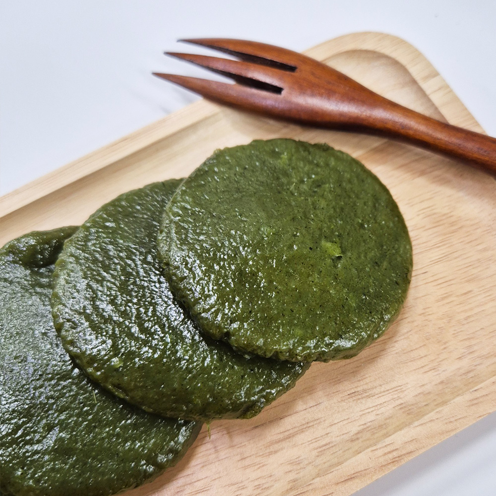 거문도해풍쑥 미니 생쑥개떡 500g - 메인 이미지