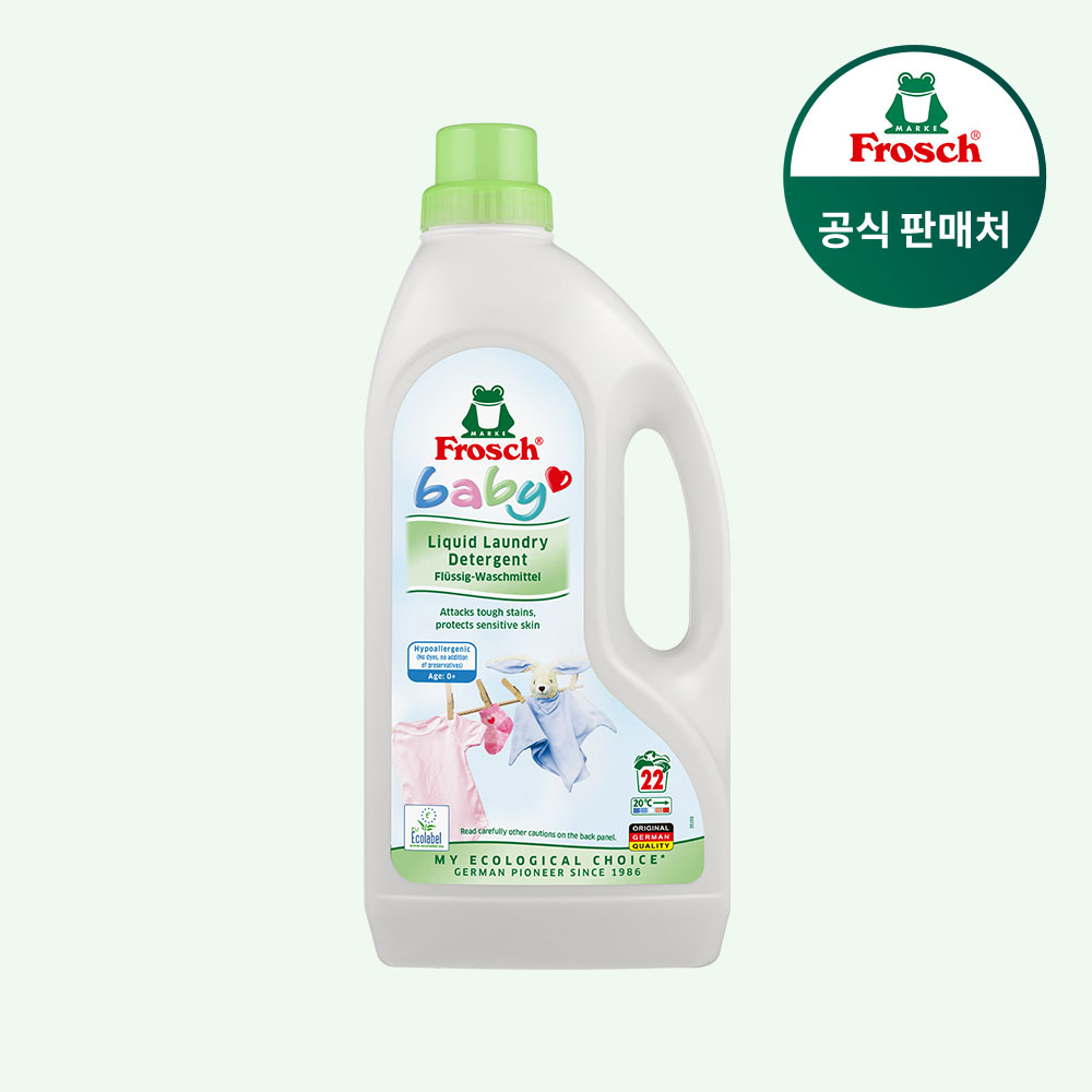 프로쉬 베이비 세탁세제 1.5L, 카모마일, 1개