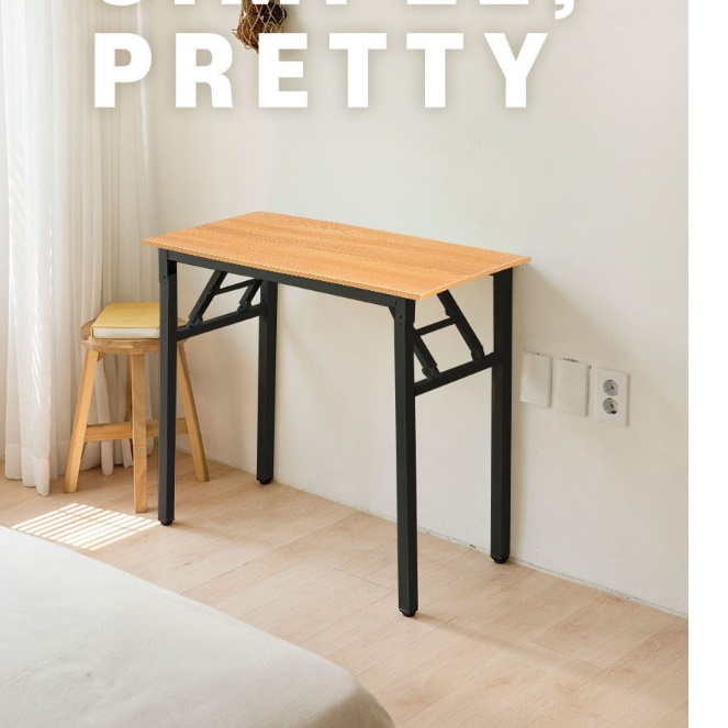 접는 책상 원룸 입식 접이식 스탠딩 테이블 튼튼한 자취방 테이블