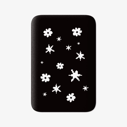 맥세이프 보조배터리 충전 5000mAh 플라워 스파클 - 상세 이미지 2