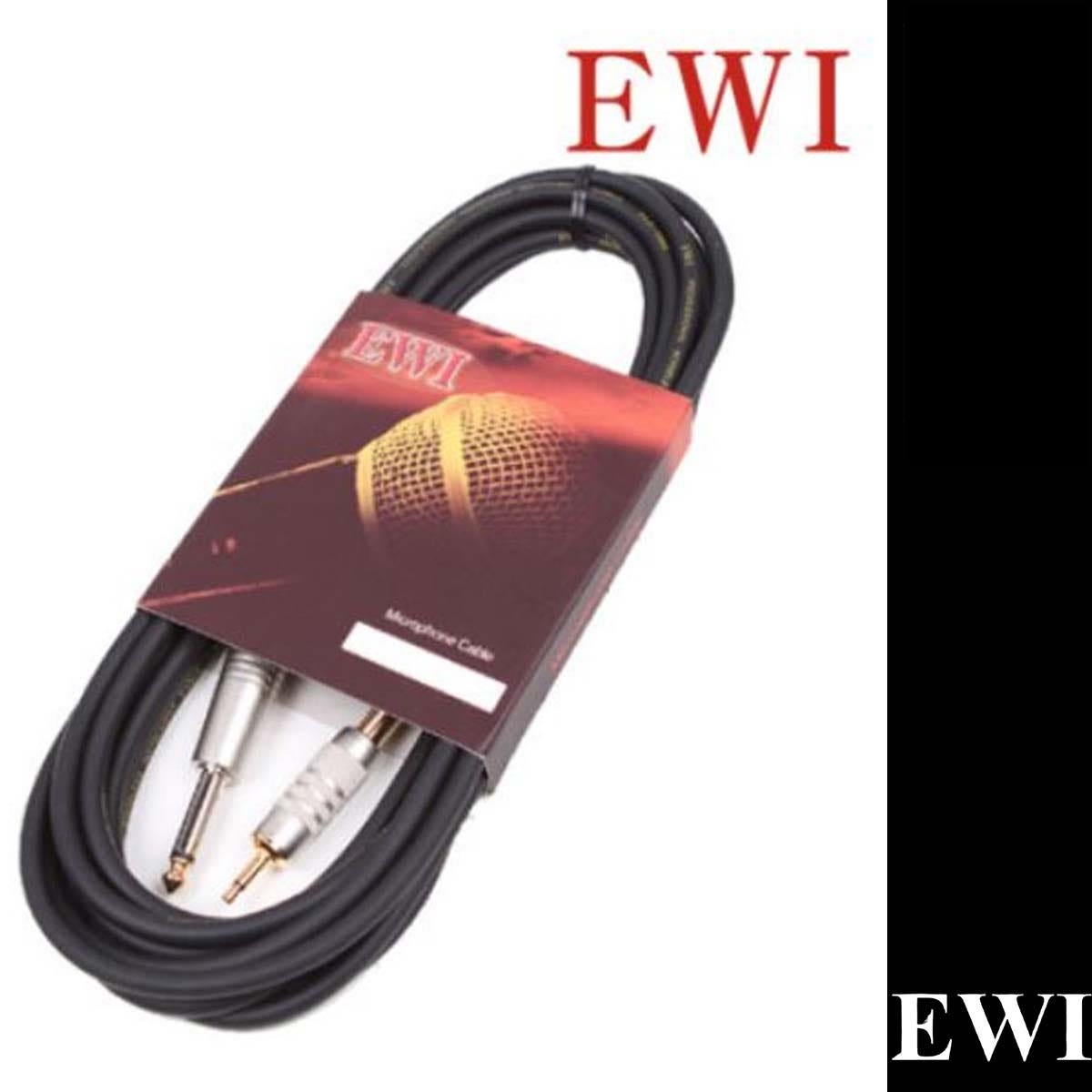 3.5 to 55 TS 6.3 모노 PC AUX 오디오 케이블 EWI LCTB 1.5m