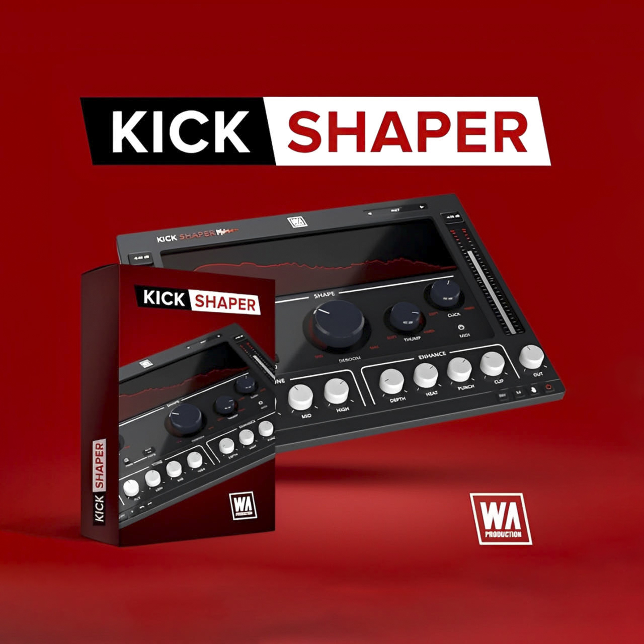 W.A. Production KickShaper WA 프로덕션 킥쉐이퍼 킥셰이퍼 플러그인 - 상품 이미지