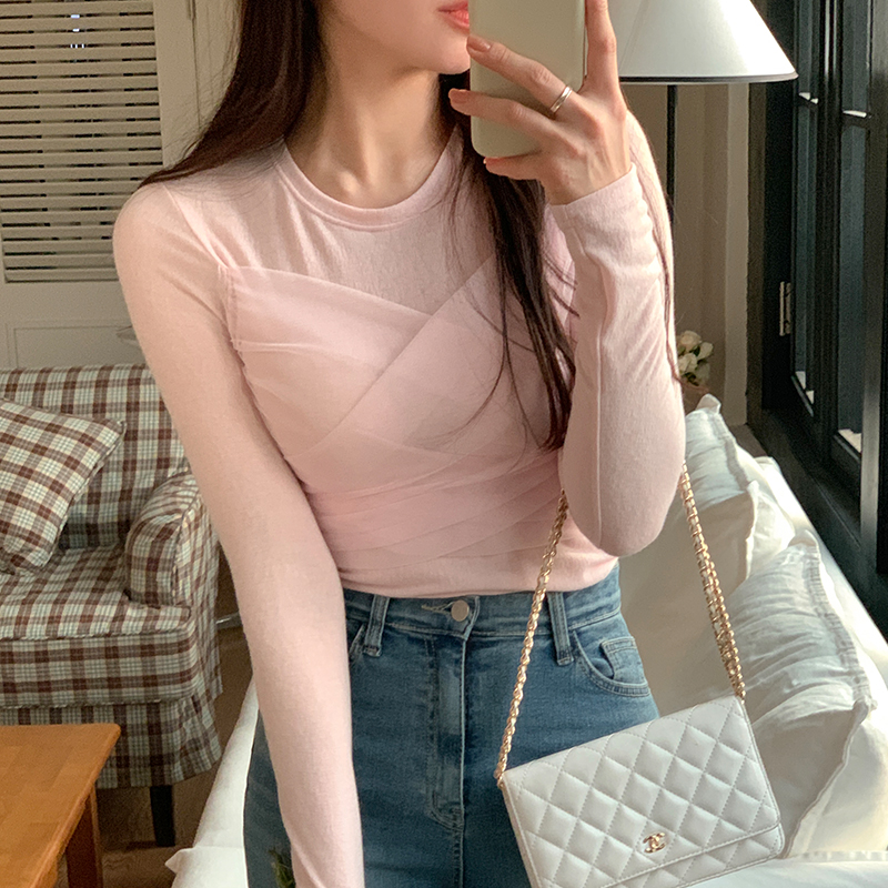 멜즈 셔링 샤 레이어드 라운드 티셔츠 ts4345 - 상세 이미지 5