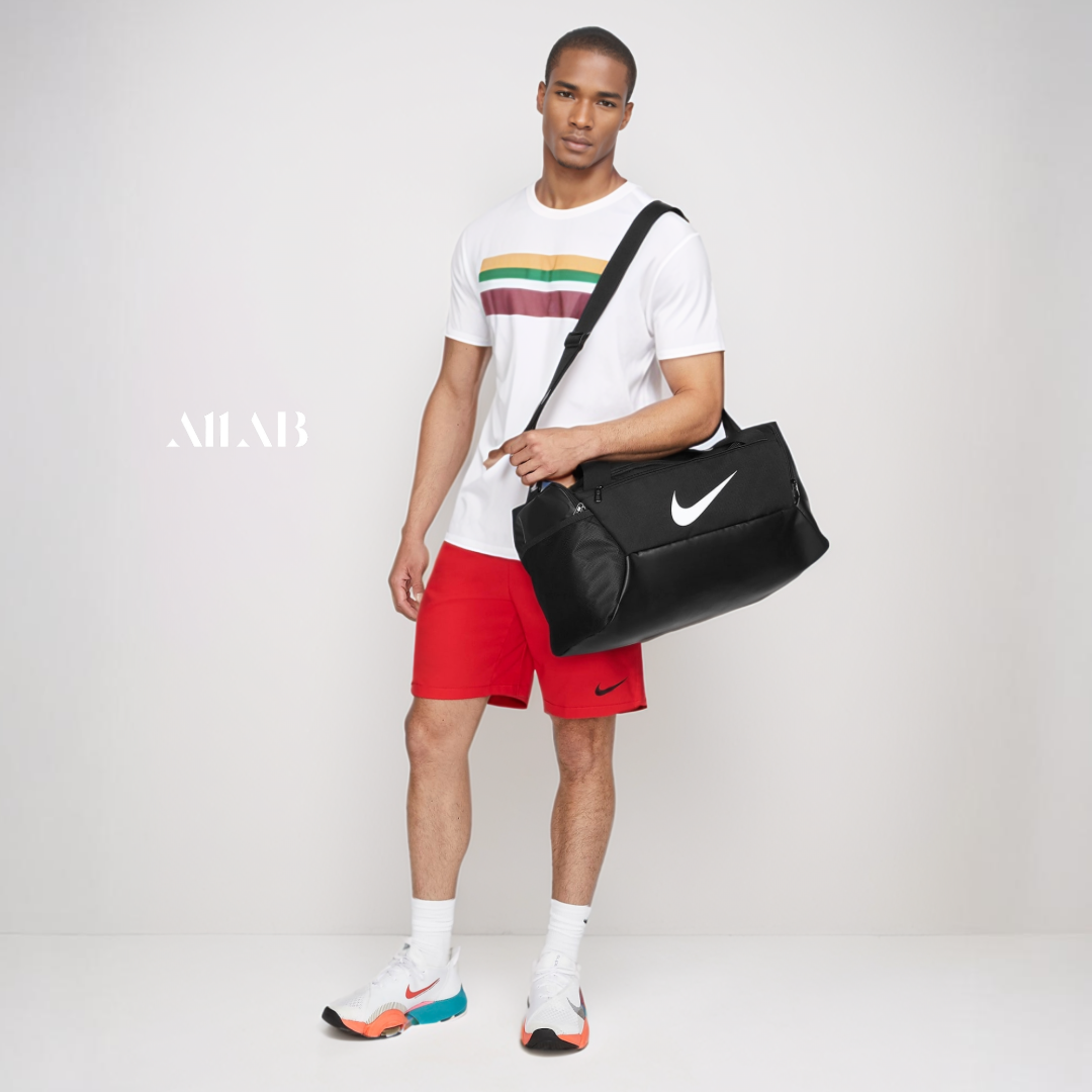 [오늘출발] 나이키 더플백 운동 헬스 스포츠 축구 가방 팀 장비 더블백 운동 망치가방 S, 블랙