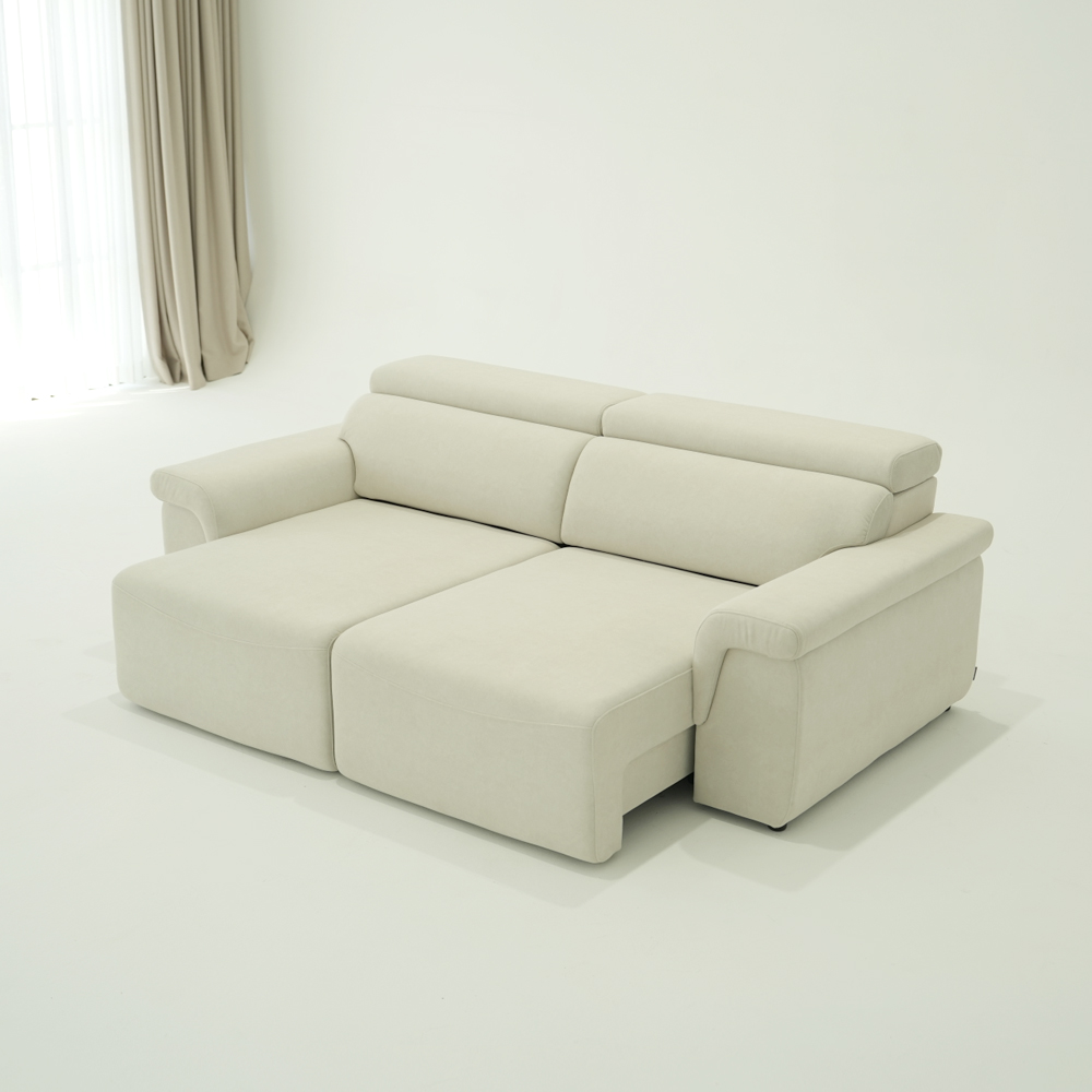 폴로까사 로한 전동 슬라이딩 모션 무빙 리클라이너 조야 3인 소파