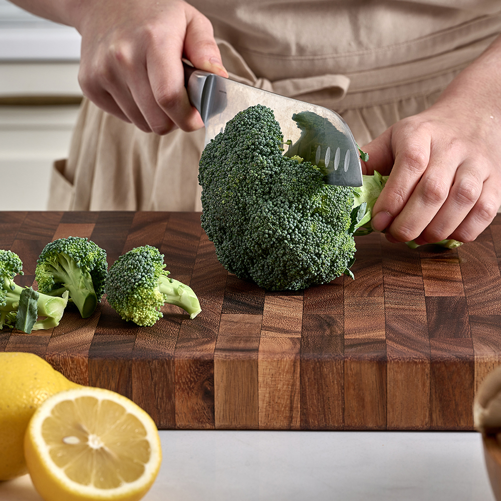 에비히슈테른 나무 원목 플레이팅 엔드그레인 도마 특대 48cm