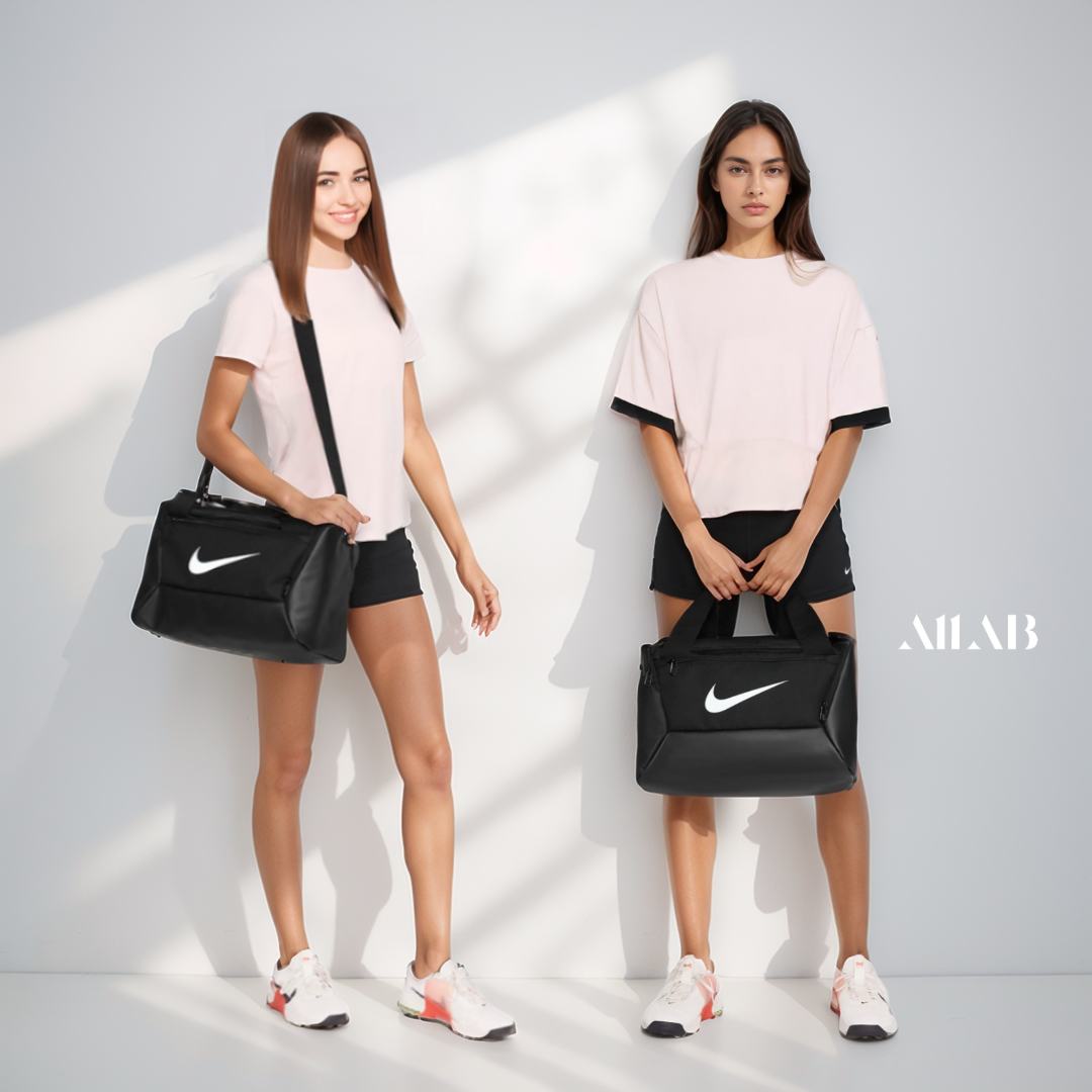 [오늘출발] 나이키 더플백 운동 헬스 스포츠 축구 가방 팀 장비 더블백 운동 망치가방 XS, 블랙