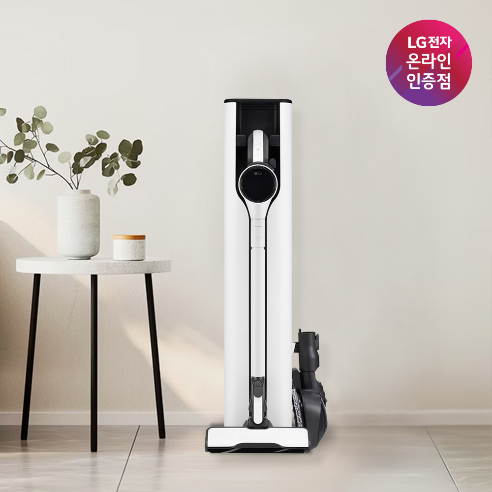 [네이버 단독혜택] [혜택가 83만원대] LG전자 코드제로 오브제컬렉션 올인원타워 무선청소기 AX927BHE 280W 물걸레