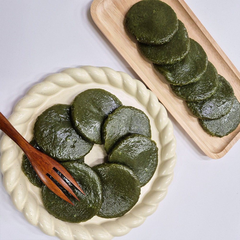 거문도해풍쑥 미니 생쑥개떡 500g - 상세 이미지 3