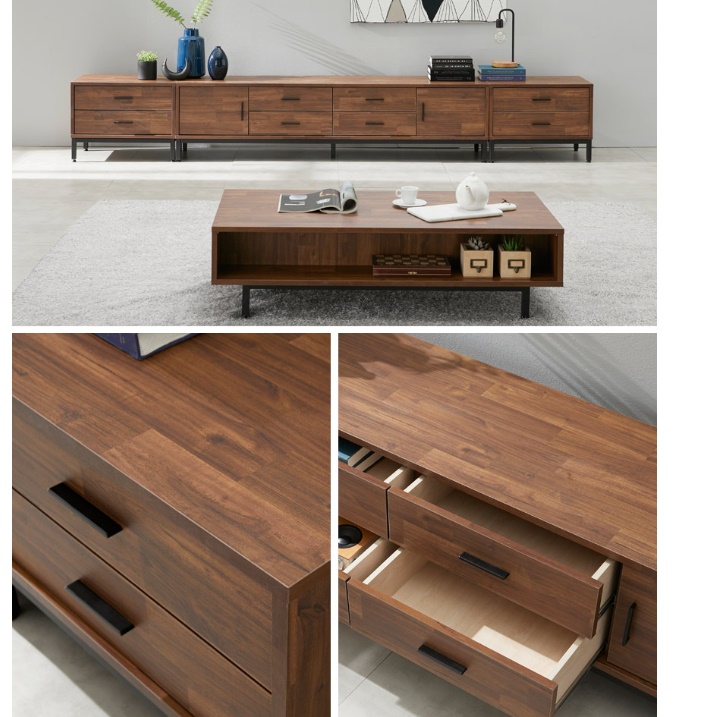 75인치 티비 거실장 65인치 티비장 tv 진열장 와이드 거실장