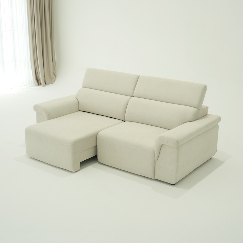 폴로까사 로한 전동 슬라이딩 모션 무빙 리클라이너 조야 3인 소파